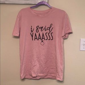 i said YAAASSS women’s shirt